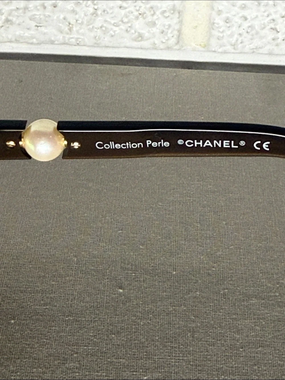 Chanel Brown Tortise Women's FRAMES with Pearl Accent